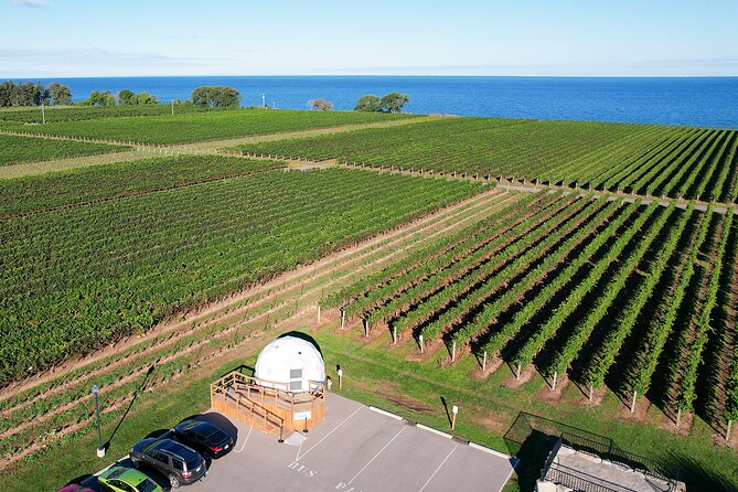 1 Hour Private Vineyard Dome Experience in Niagara-on-the-Lake - Arriving at the Konzelmann vineyard dome