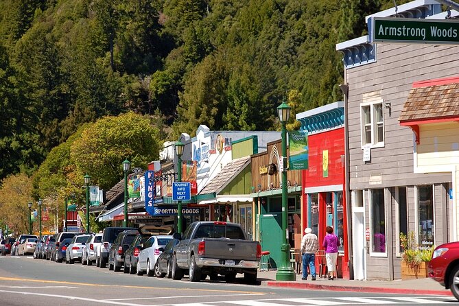 5 day California Vineyards, Waves and Wine small group tour - Armstrong Redwoods and a serious meal at Capo Creek