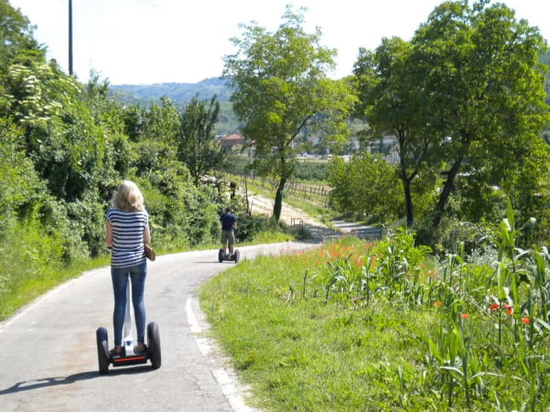 Alba: Guided Segway Tour through Langhe Hills and Vineyards - The final 30 to 40 minutes back to Alba