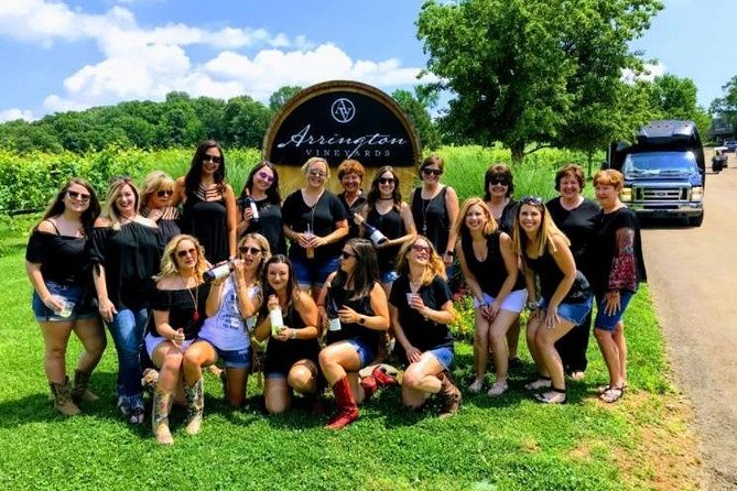 Arrington Vineyard Winery Round-Trip Shuttle Transportation from Nashville - Key points to know before you go