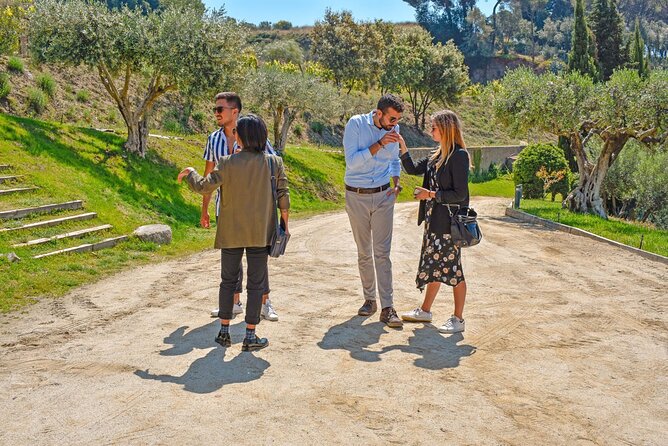 Barcelona eBike Beach Private Tour to Vineyards & Picnic - Riding inland toward Alella