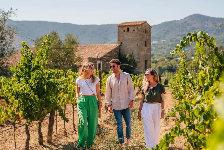 Barcelona: Sailing Cruise & Vineyard Tour with Wine Tasting - Touring Bouquet d’Alella