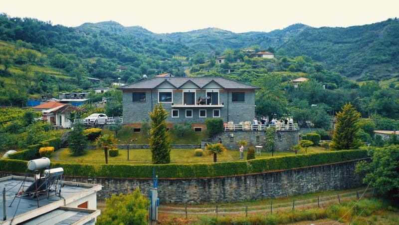 Berat 4x4 Off-Road & Vineyard Wine Tasting - Leaving Berat for the Malinat hills