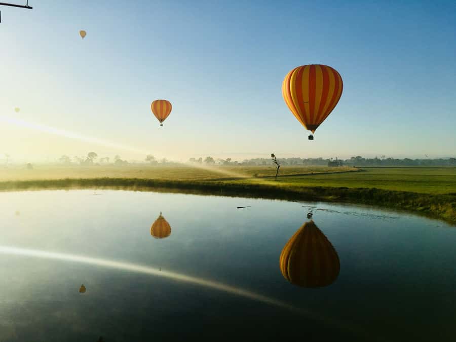 Brisbane: Hot Air Balloon Flight with Vineyard Breakfast - Why this balloon ride feels different