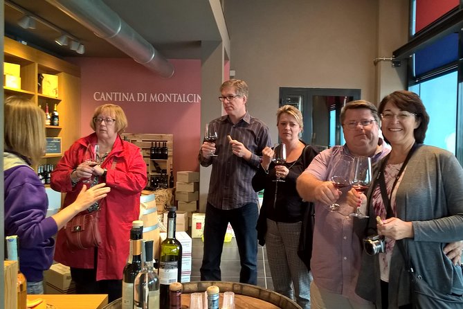 Brunello Vineyards Bus Tour - Two wineries, two very different moods