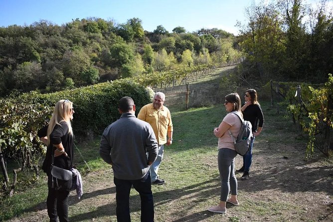 Brunello Vineyards Bus Tour - Nadia and the guide experience