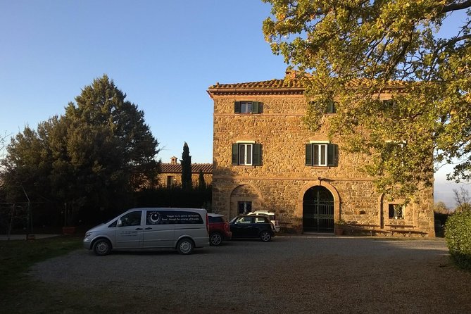 Brunello Vineyards Bus Tour - Starting in an eight-seat Mercedes minivan