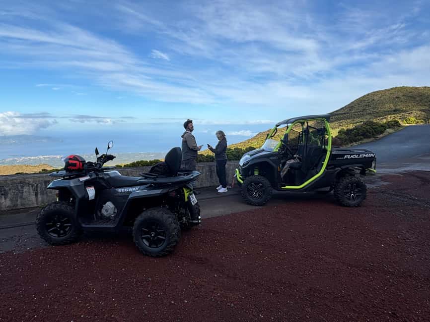 Buggy ride through the vineyards of Pico Island - From vineyards to high pastures and volcanic ground
