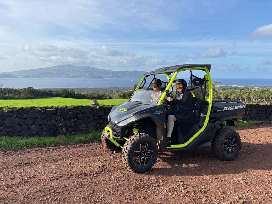 Buggy ride through the vineyards of Pico Island - Who can drive and who should skip it