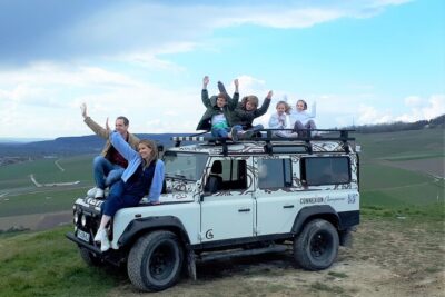 Champagne tasting, panoramic walk in the vineyards