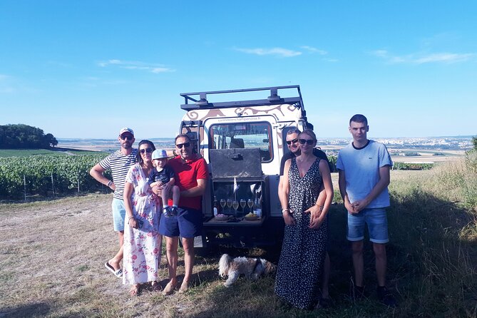 Champagne tasting, panoramic walk in the vineyards - Value at $117.74 per person