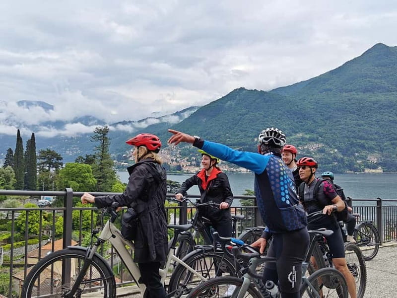 Como: Lake Como and Swiss Vineyards Ebike Tour - Crossing the Swiss border by e-bike