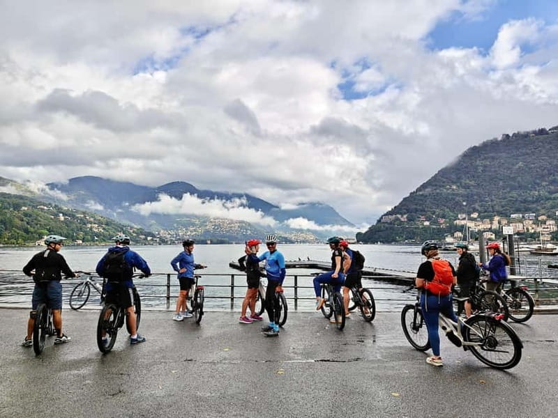 Como: Lake Como and Swiss Vineyards Ebike Tour - The Merlot vineyard across the border