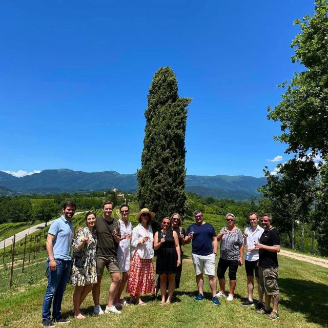 Conegliano: Prosecco Hills and Vineyards tour - Three Prosecco Superiore wines