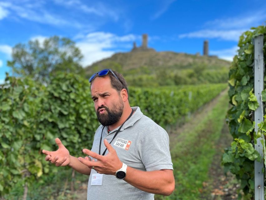 Czech Vineyards and Wine Tasting 4WD Tour with Lunch - Vineyards, volcanic hills, and five Gothic castles