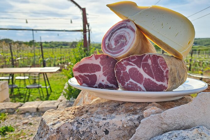 Dinner in the vineyard with wine tasting and walk - Dessert, sugared almonds, and rosoli