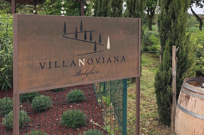Discovering the Bolgheri vineyards and tasting local products - Arriving at Villanoviana in Bolgheri