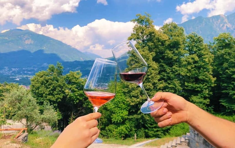 Domodossola: Savor Wines & Local Treats in a Scenic Vineyard - Three wines from the Ossola Valley