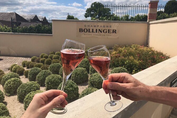 Epernay and Vineyards with Champagne Tasting - Ay-Champagne and the first sabering