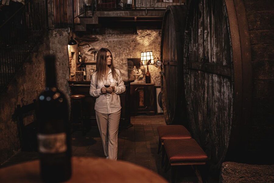 Etna Urban Winery, Vineyard Walk & Sunset Tasting Dinner - Walking Through Vineyards Inside The City