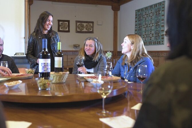 Family winery visit with food - Why the small group makes a difference