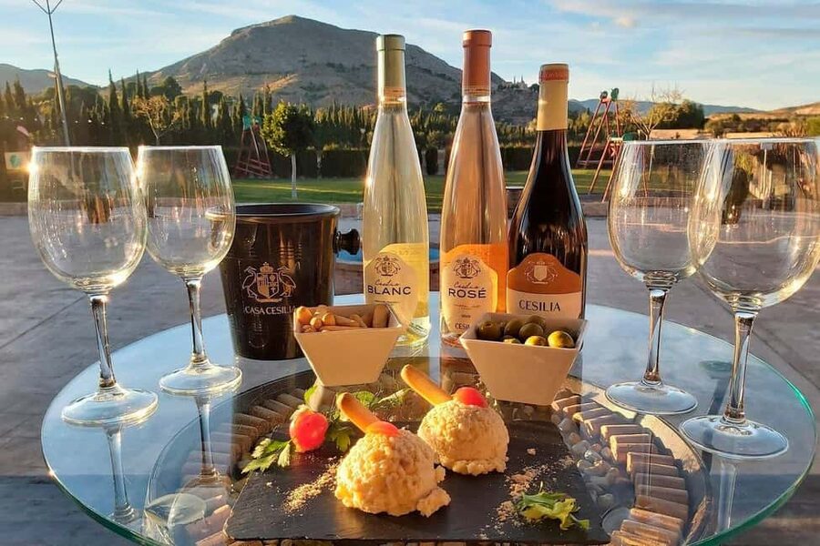 From Alicante and Elche: Guided tour for vineyard and winery with tasting - Staying for lunch at the winery restaurant