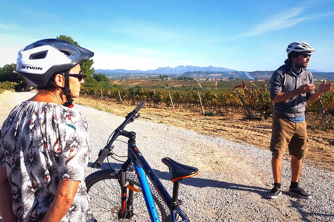 From Barcelona: E-Bike Tour in the vineyards with 2 Wineries - Picking up your bike in Vilafranca del Penedès