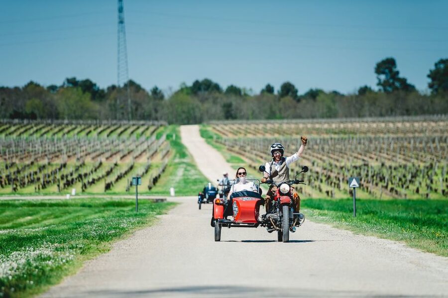 From Bordeaux: Médoc Vineyard and Chateau Tour by Sidecar - Margaux after the tasting