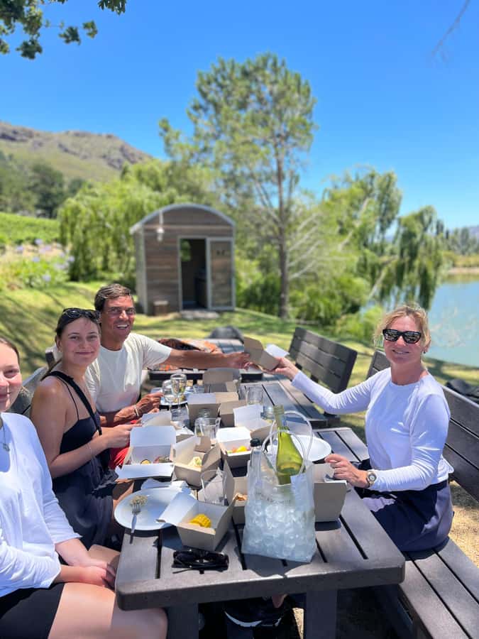 From Cape Town: Franschhoek Vineyards Bike Tour with Lunch - What happens at the wine estates