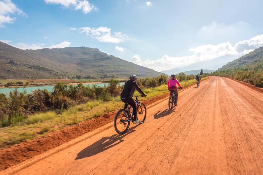 From Cape Town: Franschhoek Vineyards Bike Tour with Lunch - Cape Town pickup and the value of $117