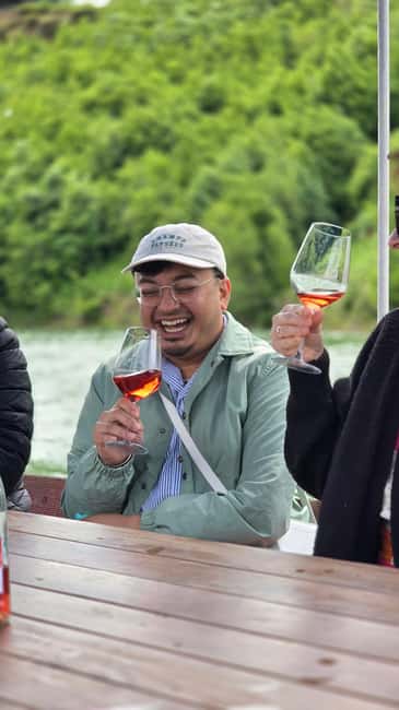 From Durrës: Albanian Wine Tasting with Vineyard & Boat Tour - Walking through the vineyard