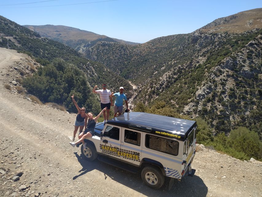 From Heraklion: Matala Beach - Caves & winery Full Day tour - A Cretan lunch with local wine