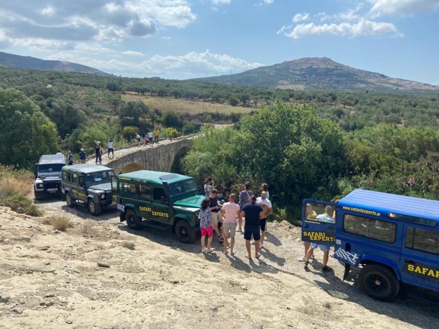 From Heraklion: Matala Beach - Caves & winery Full Day tour - Time for coffee before the ride back
