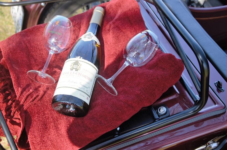 From Meursault: Private Sidecar Tour & Vineyard Wine Tasting - Orches and the cliffs above Saint-Romain