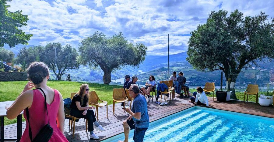 From Porto: 2 Wine Regions, Farm-to-Table Lunch & Boat - Wine education without the classroom feel