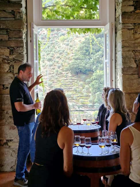 From Porto: Premium Douro Valley 4 Vineyards Tour with Lunch - First winery: your introduction to Douro wine