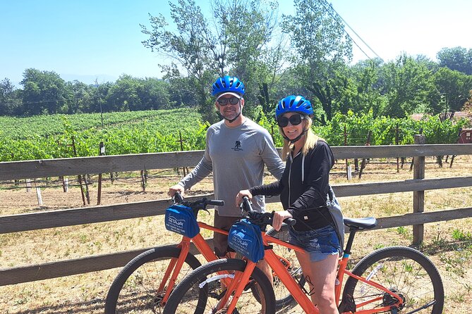 Guided Healdsburg Wine Country Bike and Wine Tasting Tour with lunch - What the $209 price really covers