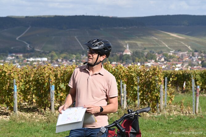 Guided tour of the Chablis Vineyards by e-bike - Who will enjoy this ride most?