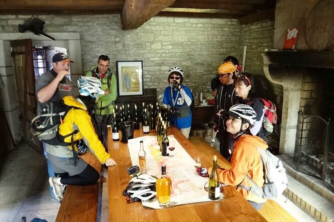 Guided week Bike Tour in France, Burgundy wine region - The wine stops are more than a tasting break