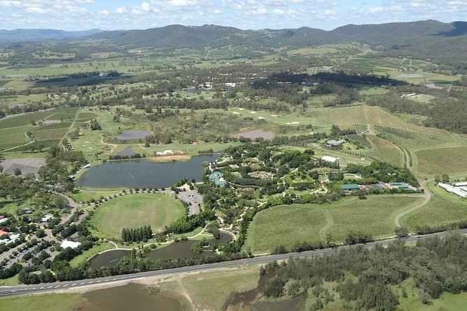 Hunter Valley Wine Country Helicopter Flight from Cessnock - What You See in Ten Minutes
