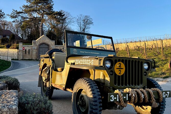 Jeep tour in the Champagne Vineyard with tasting - Key points at a glance