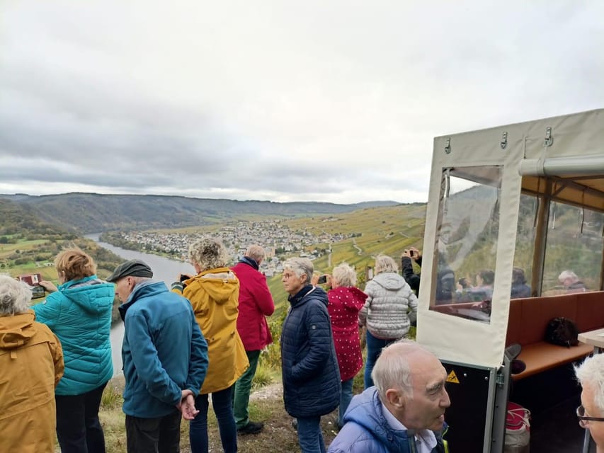 Kröv, Mosel: Covered wagon ride through the vineyards with wine tasting - Through the vineyards by covered wagon