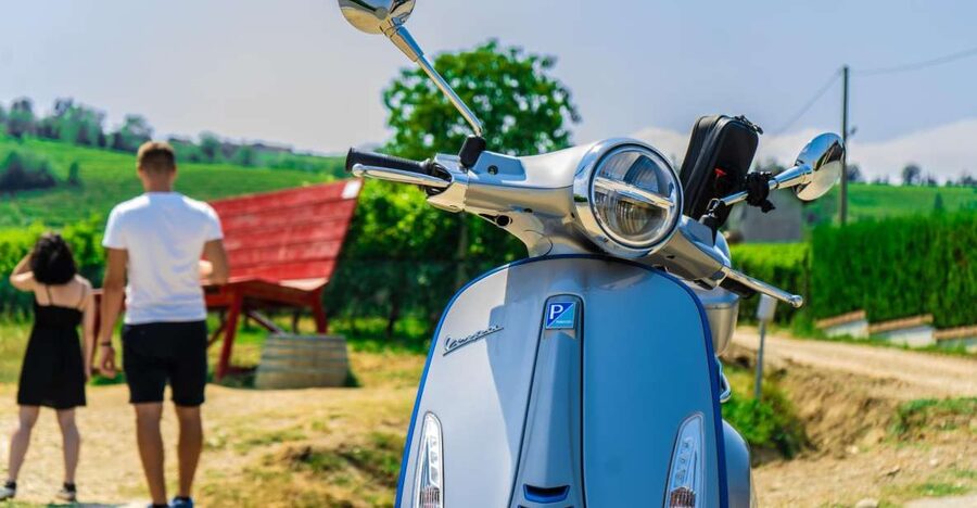 LANGHE : Vespa Tour to the Wine Region of Barolo - The First Scooter Section, About 20 Minutes