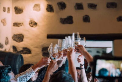 Sunset vineyard tour with wine and chocolate tasting