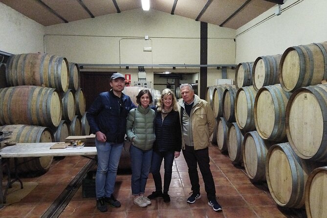Malaga Organic Vineyard and Winery Six Wines Tapas and Transfer - Inside Antonio’s informal garage winery