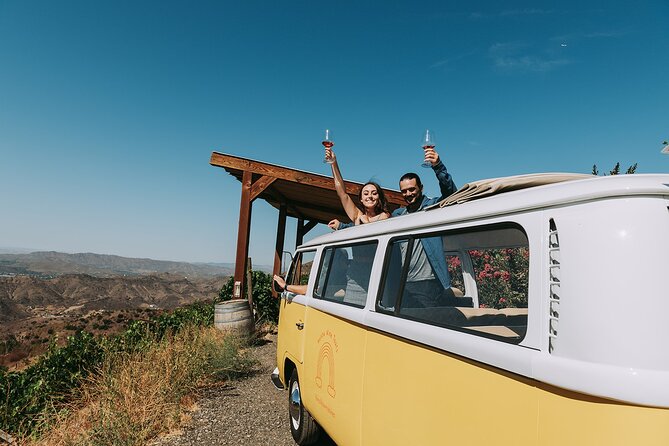 Malibu: Vintage VW Bus and Vineyard Tour - Riding through Saddlerock Ranch in a classic VW bus