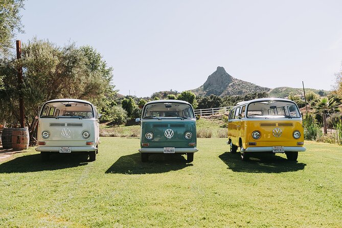 Malibu: Vintage VW Bus and Vineyard Tour - Wine tasting after the scenic ride