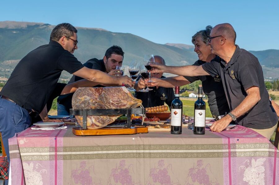 Montefalco: Winery and Vineyard Tour and Private Tasting - Arriving at Bocale near Montefalco
