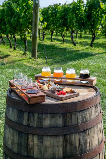 Newport: Vineyards Winery Tour + Tasting - Starting at 909 East Main Road