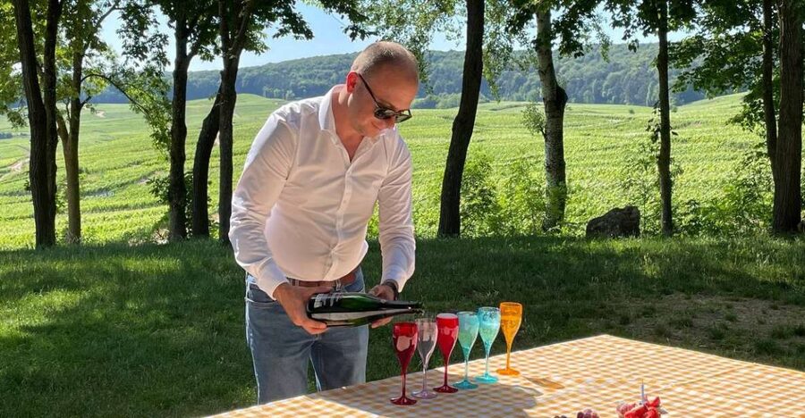 Paris: Private Epernay Trip with Champagne Vineyard Tastings - A three-course lunch in Épernay